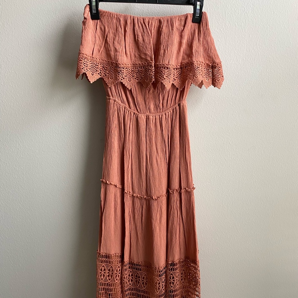 Strapless Maxi Dress